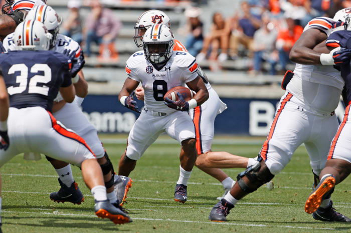 Shaun Shivers is a well-rounded back for his size; he has blown up NFL defenders with his physicality.